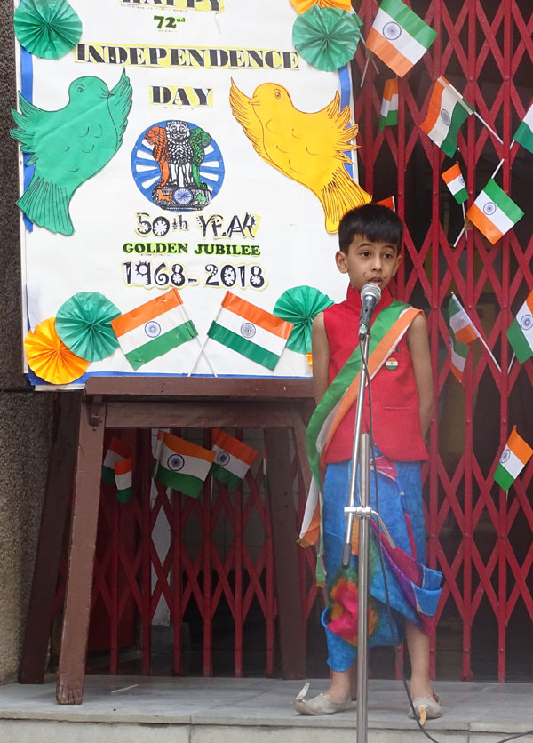 Independence Day Celebration by Mont Students