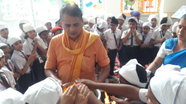 Hawan Ceremony of Class 4