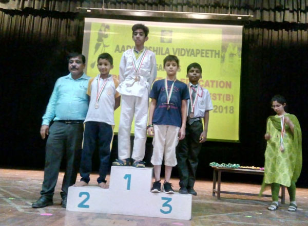 Position in Judo Zonal Competition