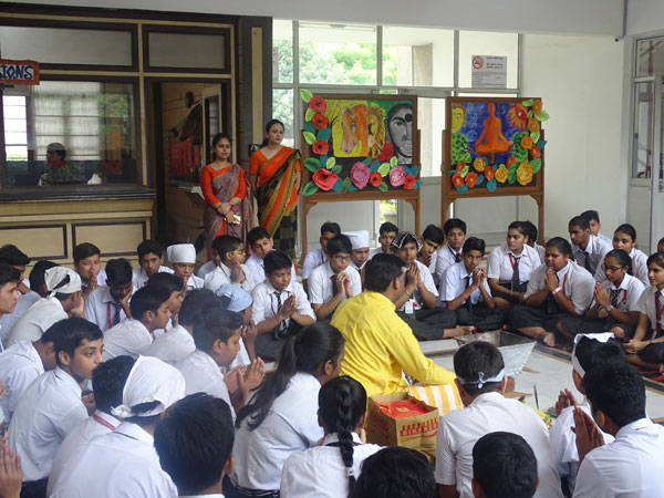 Atmosphere of Spirituality by Hawan of class IX