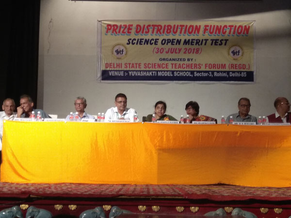 Winner at Science Open Merit Test