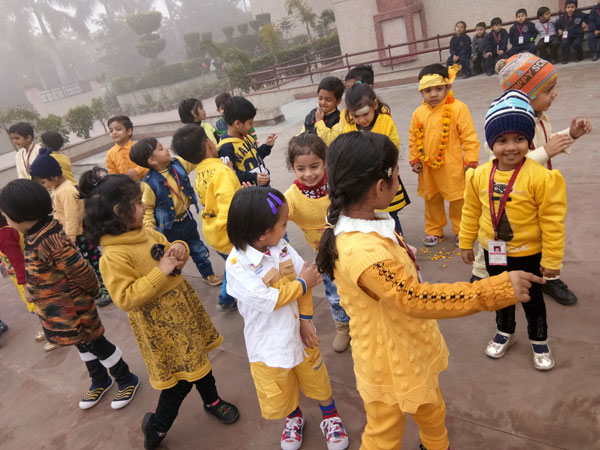 Basant Panchami Celebration in School