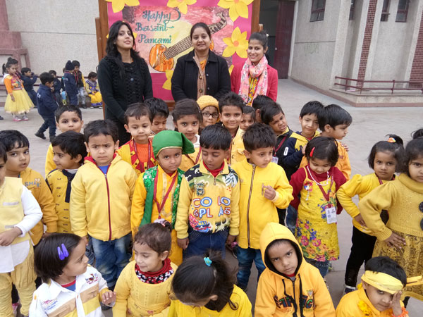 Basant Panchami Celebration in School
