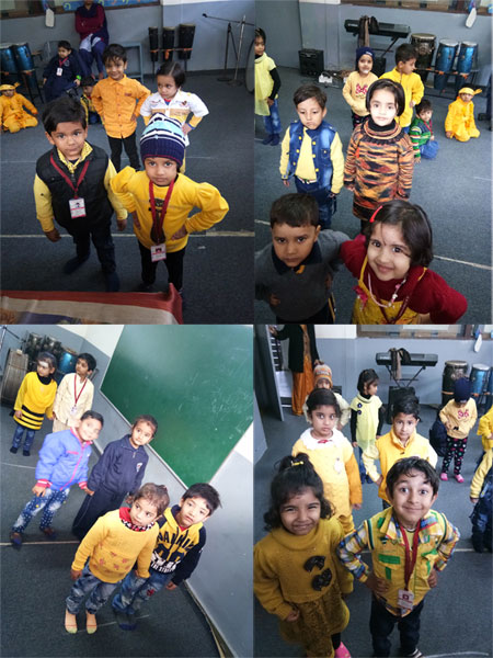 Basant Panchami Celebration in School