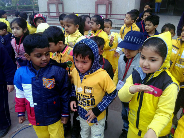 Basant Panchami Celebration in School