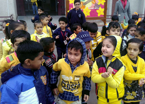 Basant Panchami Celebration in School