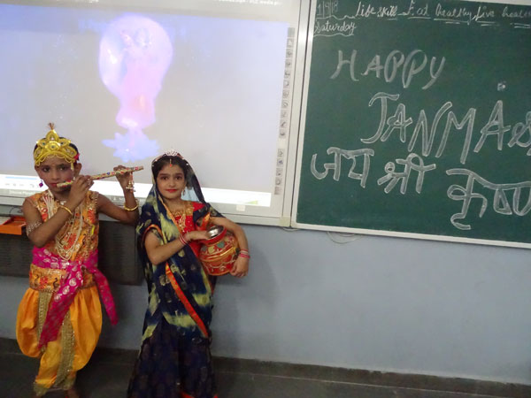 Janmashtami Celebration by Primary students