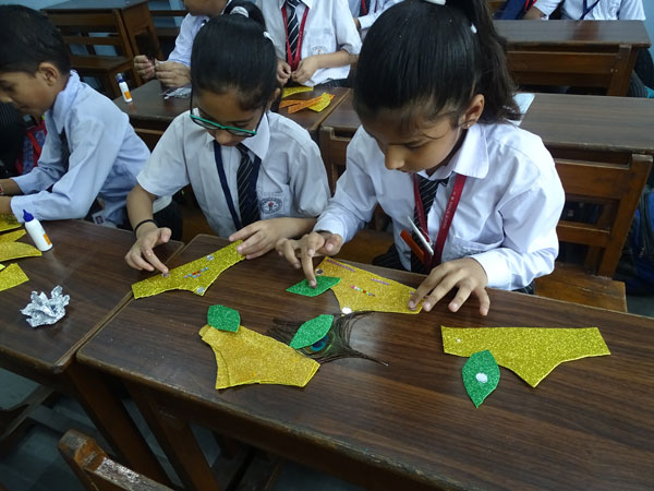 Janmashtami Celebration by Primary students
