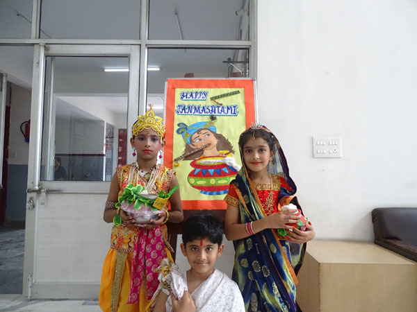Janmashtami Celebration by Primary students