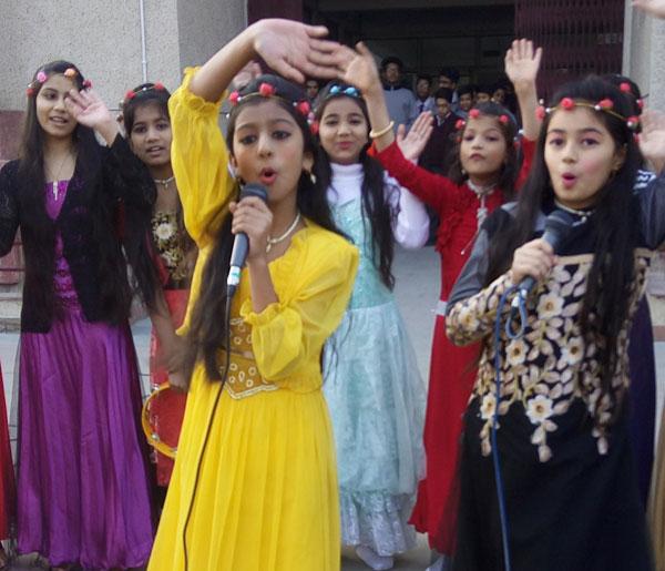 Christmas Celebration In School