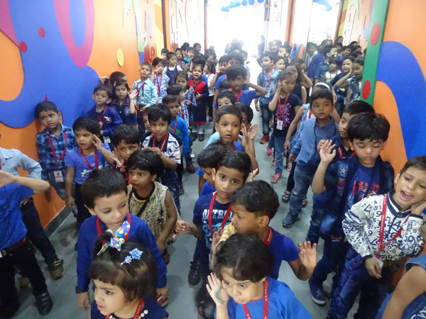 Blue Colour Day Celebration by Mont Students