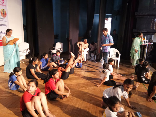 Yoga Inter school competition
