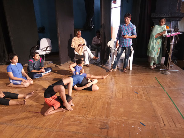 Yoga Inter school competition