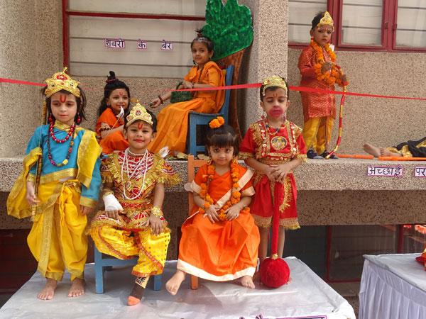 DUSSEHRA CELEBRATION BY PRE- PRIMARY WING