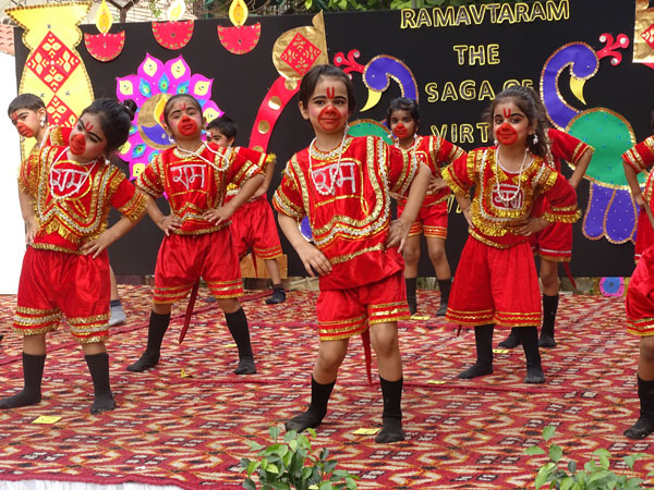 DUSSEHRA CELEBRATION BY PRE- PRIMARY WING