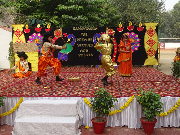DUSSEHRA CELEBRATION BY PRE- PRIMARY WING