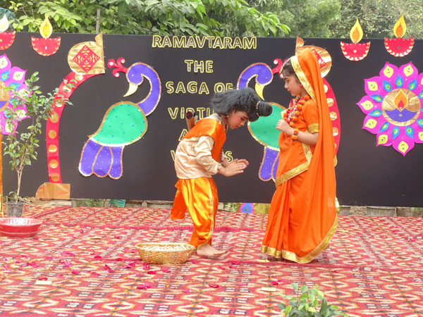 DUSSEHRA CELEBRATION BY PRE- PRIMARY WING