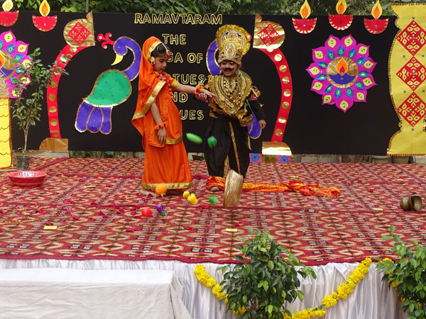 DUSSEHRA CELEBRATION BY PRE- PRIMARY WING