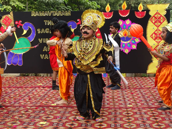 DUSSEHRA CELEBRATION BY PRE- PRIMARY WING