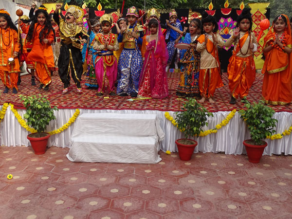 DUSSEHRA CELEBRATION BY PRE- PRIMARY WING