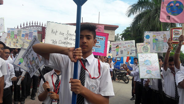 RALLY ON CLEANLINESS DRIVE