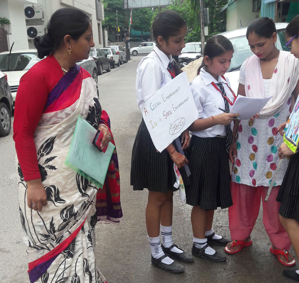 RALLY ON CLEANLINESS DRIVE