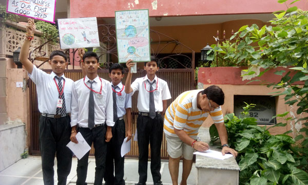 RALLY ON CLEANLINESS DRIVE