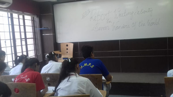 REPORT WRITING ACTIVITY