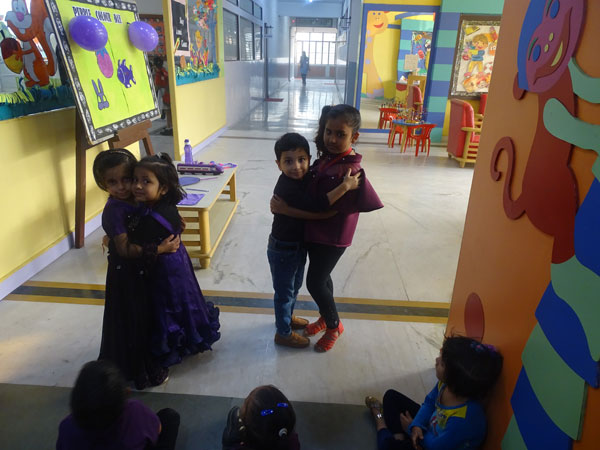 PURPLE COLOR DAY CELEBRATION