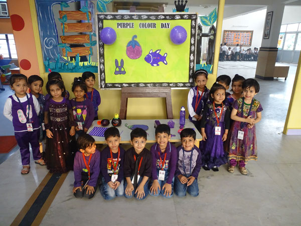 PURPLE COLOR DAY CELEBRATION
