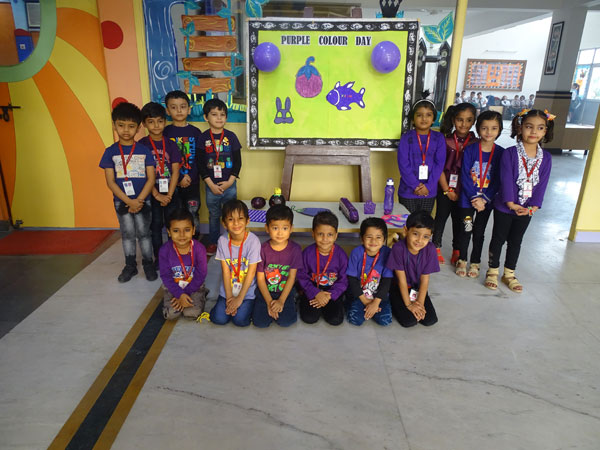 PURPLE COLOR DAY CELEBRATION