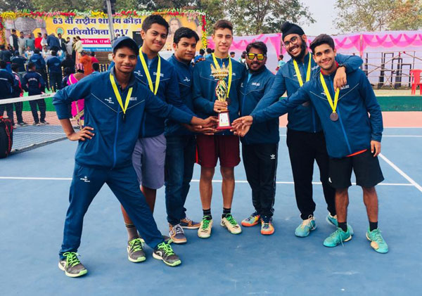 Achievement in 63rd National School Games Soft Tennis Boys Championship