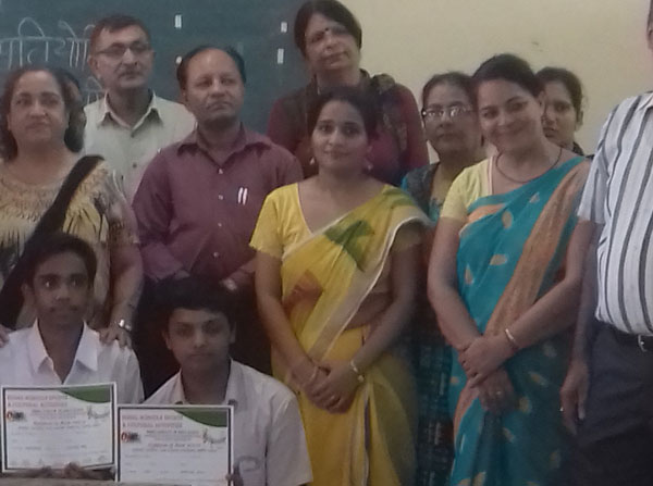 Position in Zonal Hindi Extempore