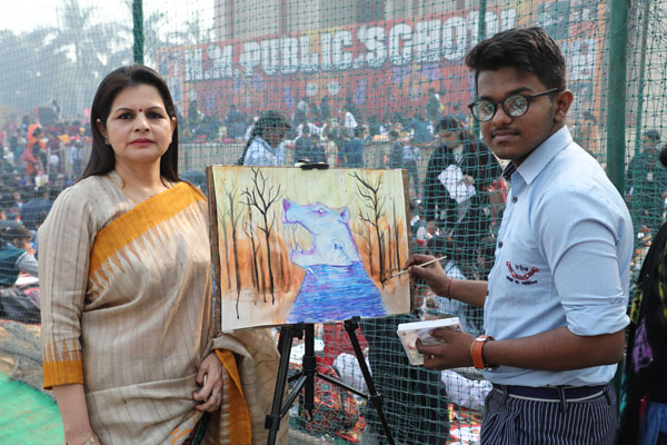 SMT. KRISHNA PATHAK MEMORIAL THIRTEENTH INTER SCHOOL PAINTING AND CRAFT COMPETITION