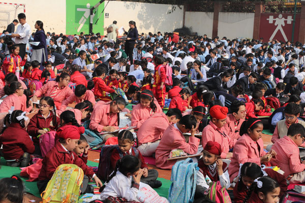 Smt. Krishna Pathak Memorial Fourteenth Interschool Painting & Craft Competition