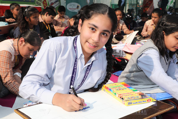 Smt. Krishna Pathak Memorial Fourteenth Interschool Painting & Craft Competition