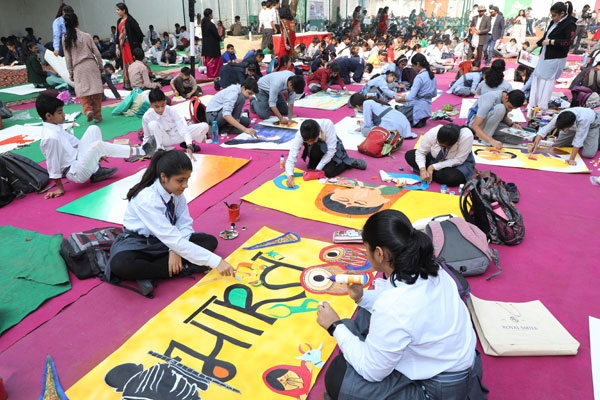 Smt. Krishna Pathak Memorial Fourteenth Interschool Painting & Craft Competition