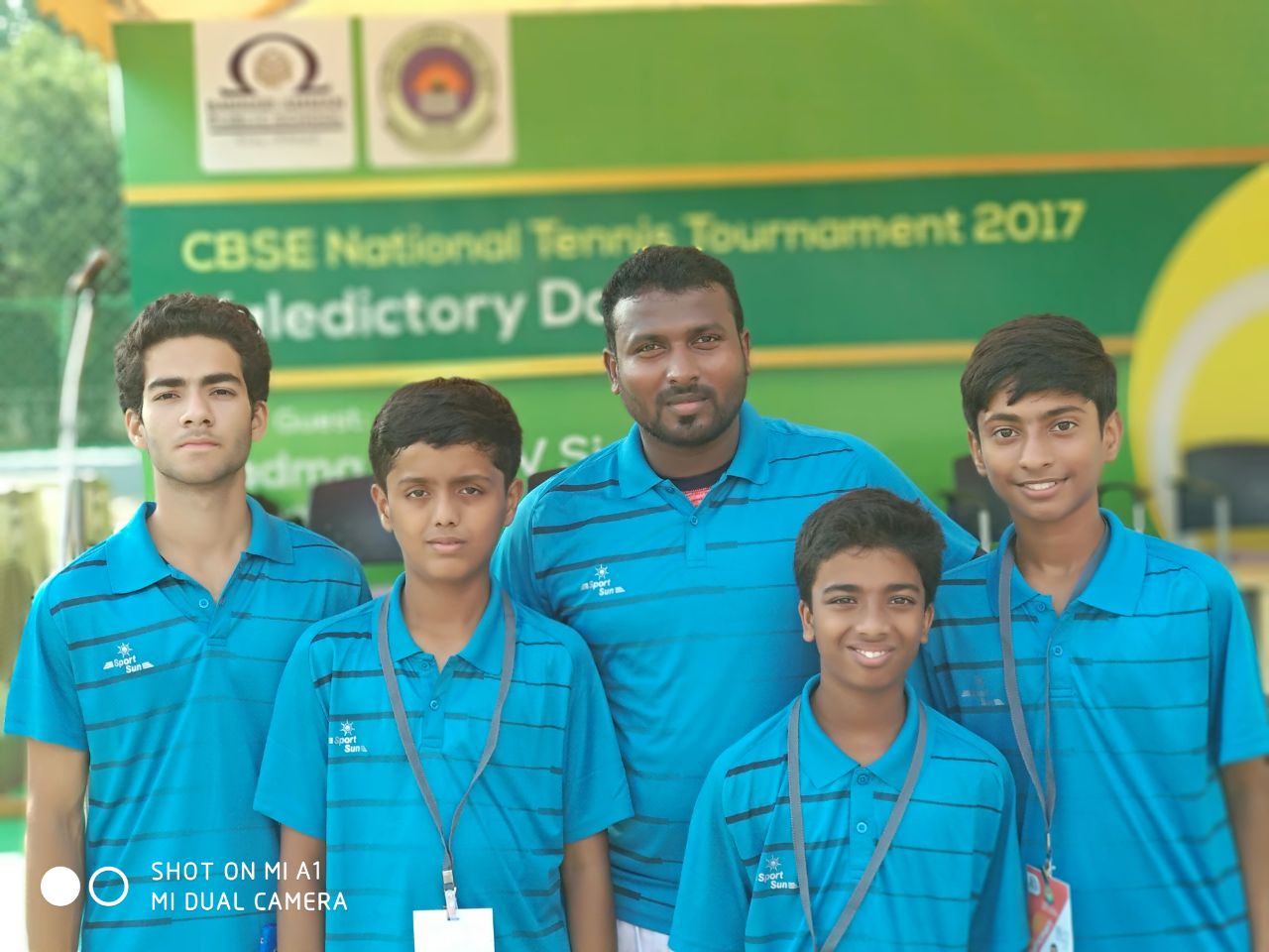 Achievement in CBSE National Lawn Tennis