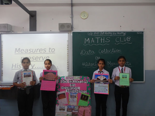 Data Collection of Historical Monuments by Maths Club