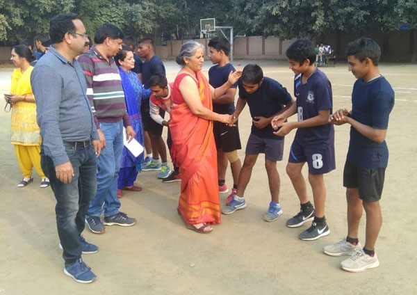 Position in Inter Zonal Hand Ball