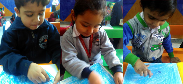 Colouring activity for Tiny Tots