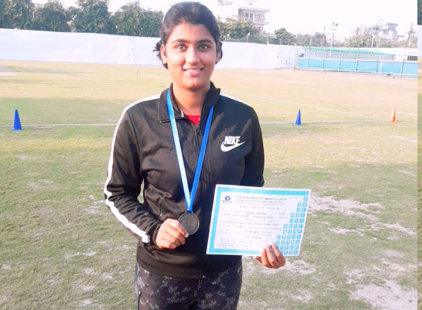 Position in CBSE National Lawn Tennis