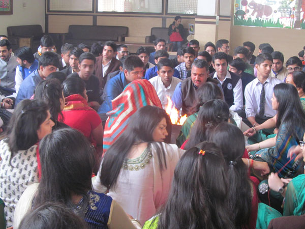 Hawan (Farewell) of class XII on 23rd February 2015
