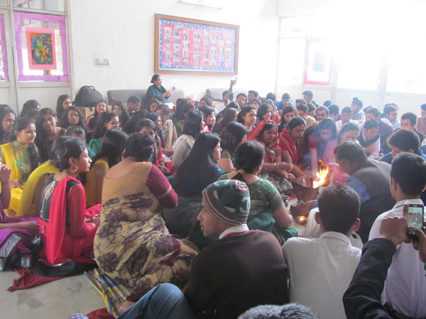 Hawan (Farewell) of class XII on 23rd February 2015