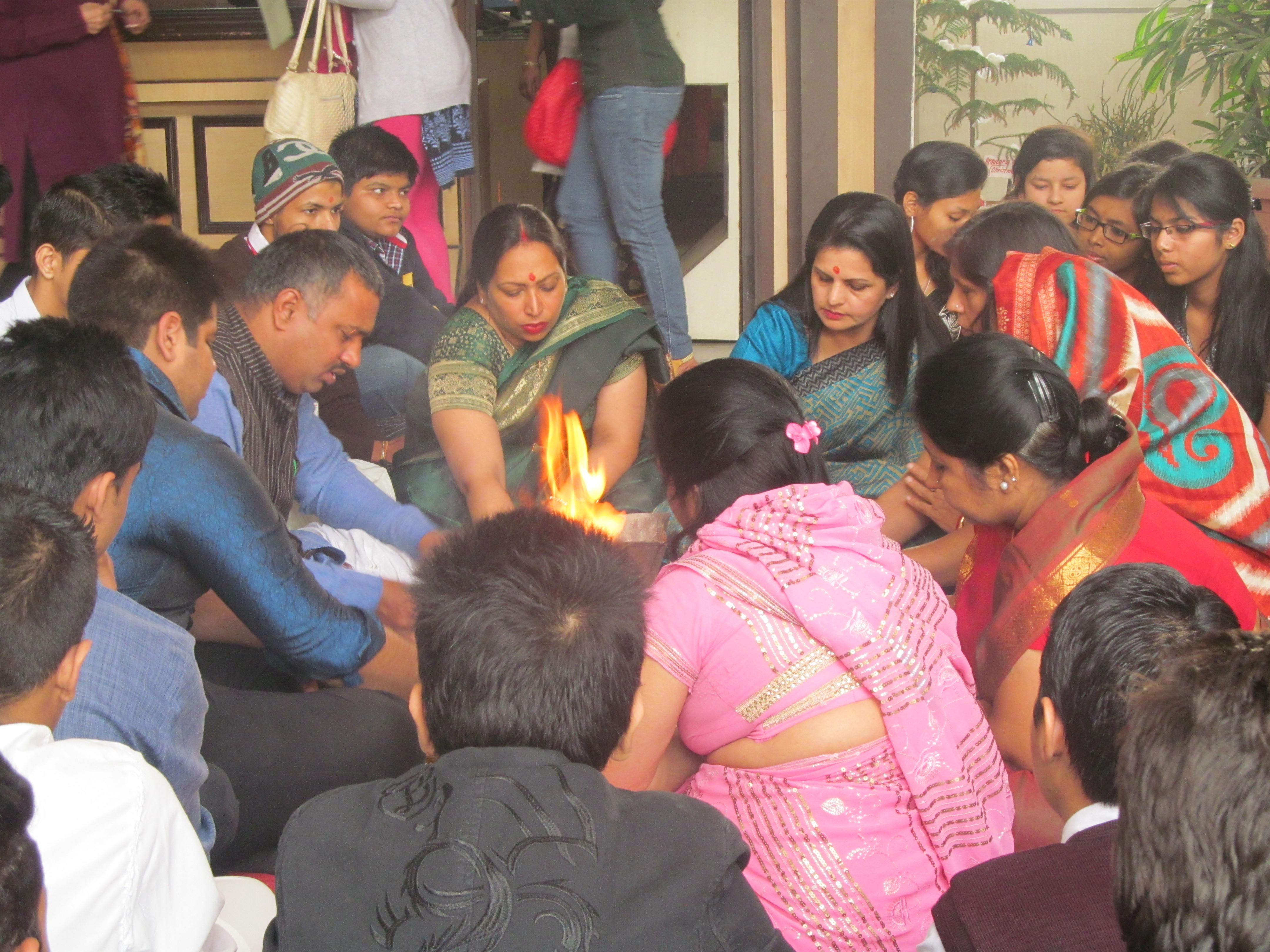 Hawan (Farewell) of class XII on 23rd February 2015