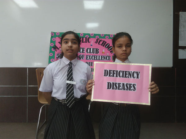 Study of various Diseases due to Malnutrition by Science Club