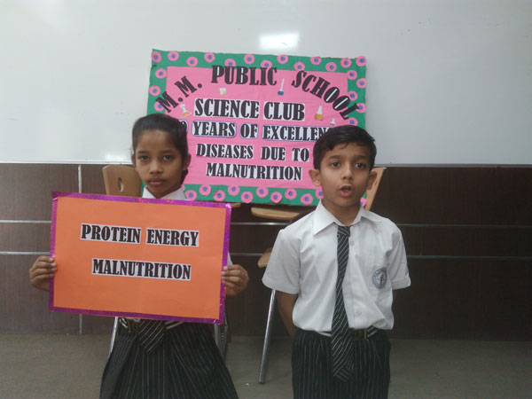 Study of various Diseases due to Malnutrition by Science Club