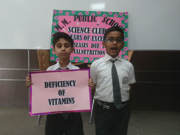 Study of various Diseases due to Malnutrition by Science Club