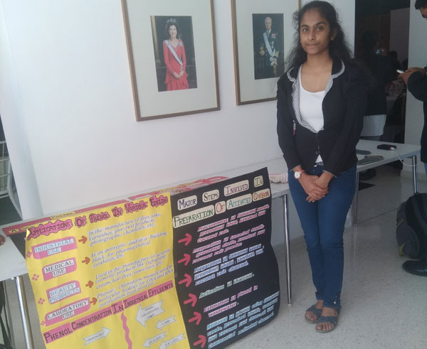 Felicitation in Embassy of Sweden