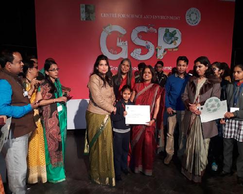 Position in Sit and Draw Competition in Green School Progamme